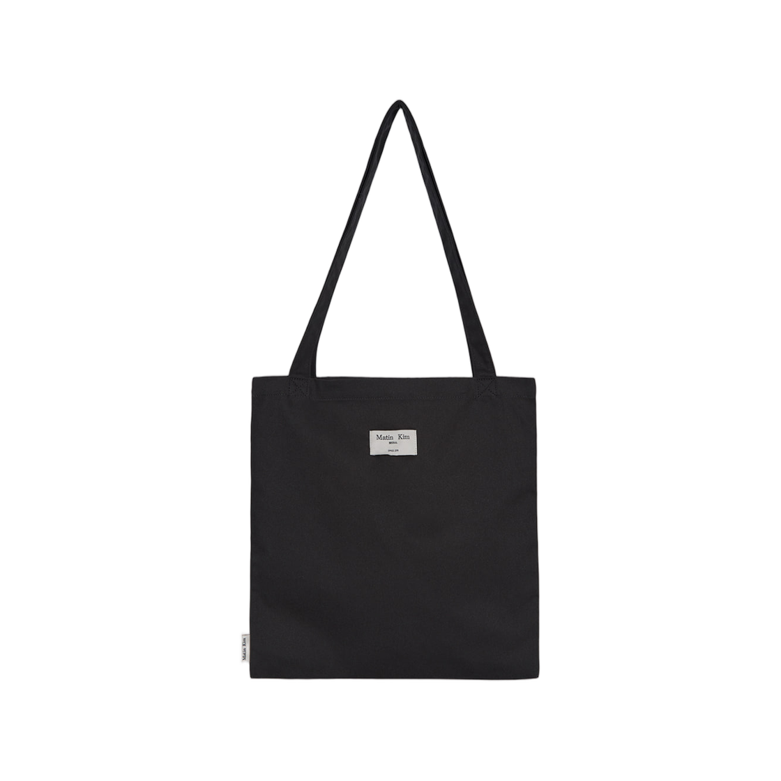 마뗑킴 한글 로고 빅 아카이브 에코백 차콜(Matin Kim Hangeul Logo Big Archive Ecobag In Charcoal) - 1