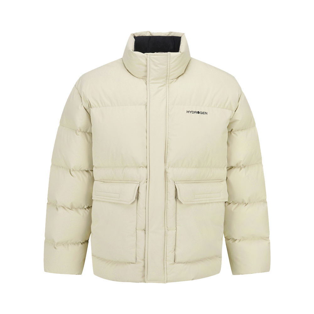 H31D4JD006 HYDROGEN Unisex Rody RDS Puffer Down Jacket Beige