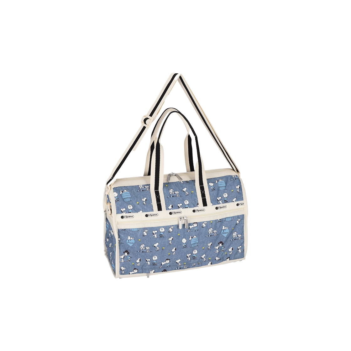 레스포색 피너츠 해피 팔스 디럭스 미디움 위켄더(Lesportsac Peanuts Happy Pals Deluxe Med Weekender) - 2