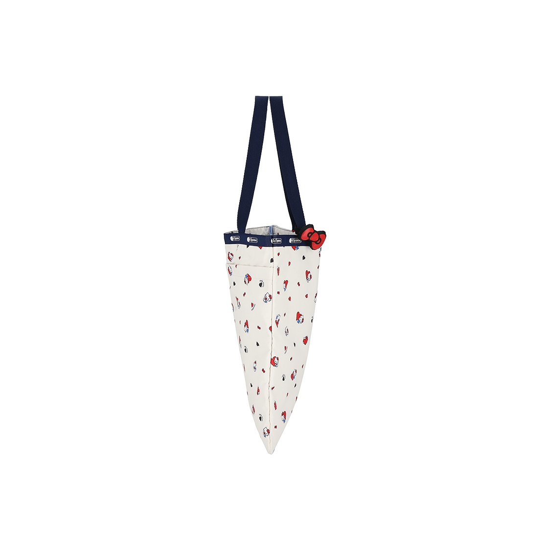 레스포색 헬로키티 하트 투 하트 라지 에메랄드 토트백([KREAM 단독] Lesportsac Hello Kitty Heart To Heart Large Emerald Tote) - 3