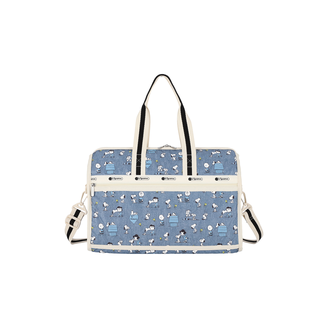 레스포색 피너츠 해피 팔스 디럭스 미디움 위켄더(Lesportsac Peanuts Happy Pals Deluxe Med Weekender)