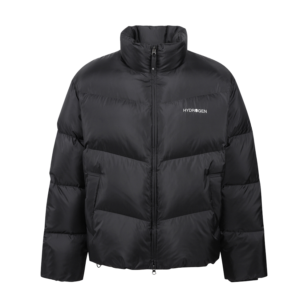 H31D4JD427 HYDROGEN Unisex Heritage Camo Graphic Down Jacket Black