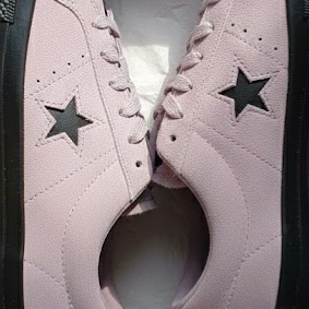 Converse One Star Pro Classic Suede Phantom Violet 착용 스타일