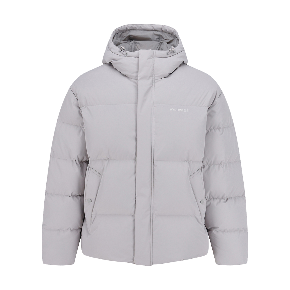 H31D4JD319 HYDROGEN Unisex Rody RDS Hooded Down Jacket Melange Grey