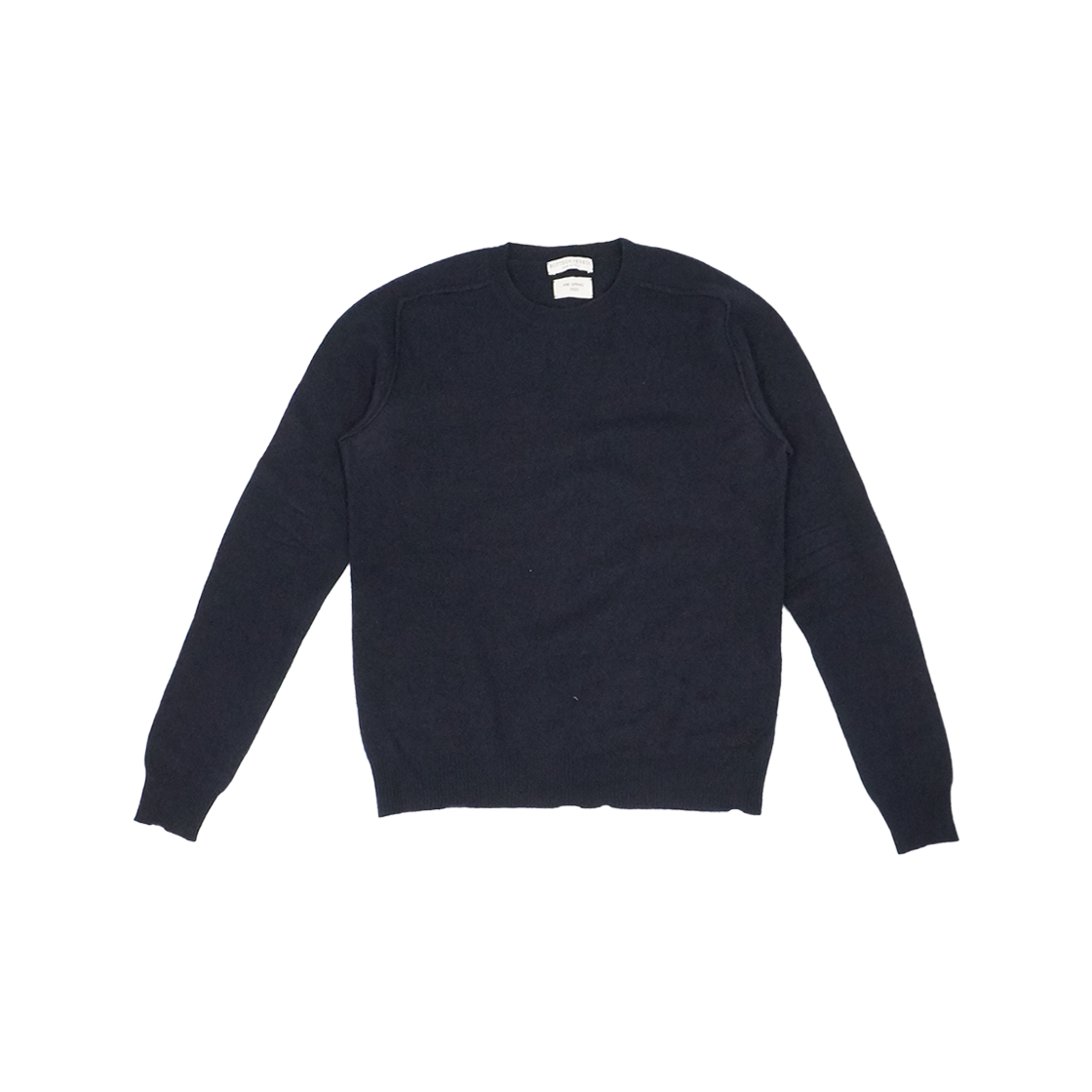 IT4QG7Q3QDSL Bottega Veneta Navy Cashmere Knit 603610