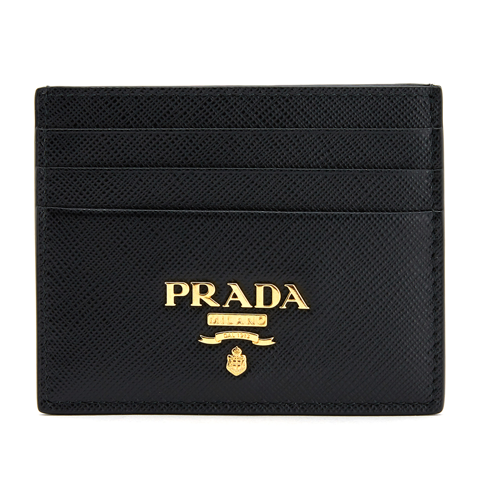 [25% 쿠폰] 프라다 사피아노 레더 카드 홀더 블랙([25% 쿠폰] Prada Saffiano Leather Card Holder Black) - 2