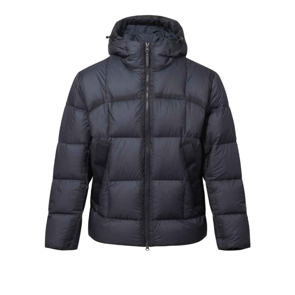 하이드로겐 남성 다크페더 후드 중량 구스다운 자켓 네이비