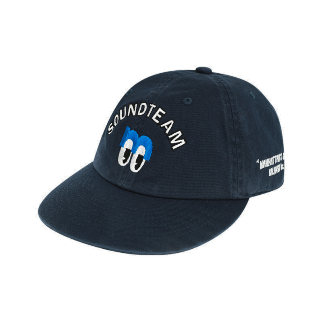 맨하탄 레코즈 x 발란사 팀 캡 - 네이비