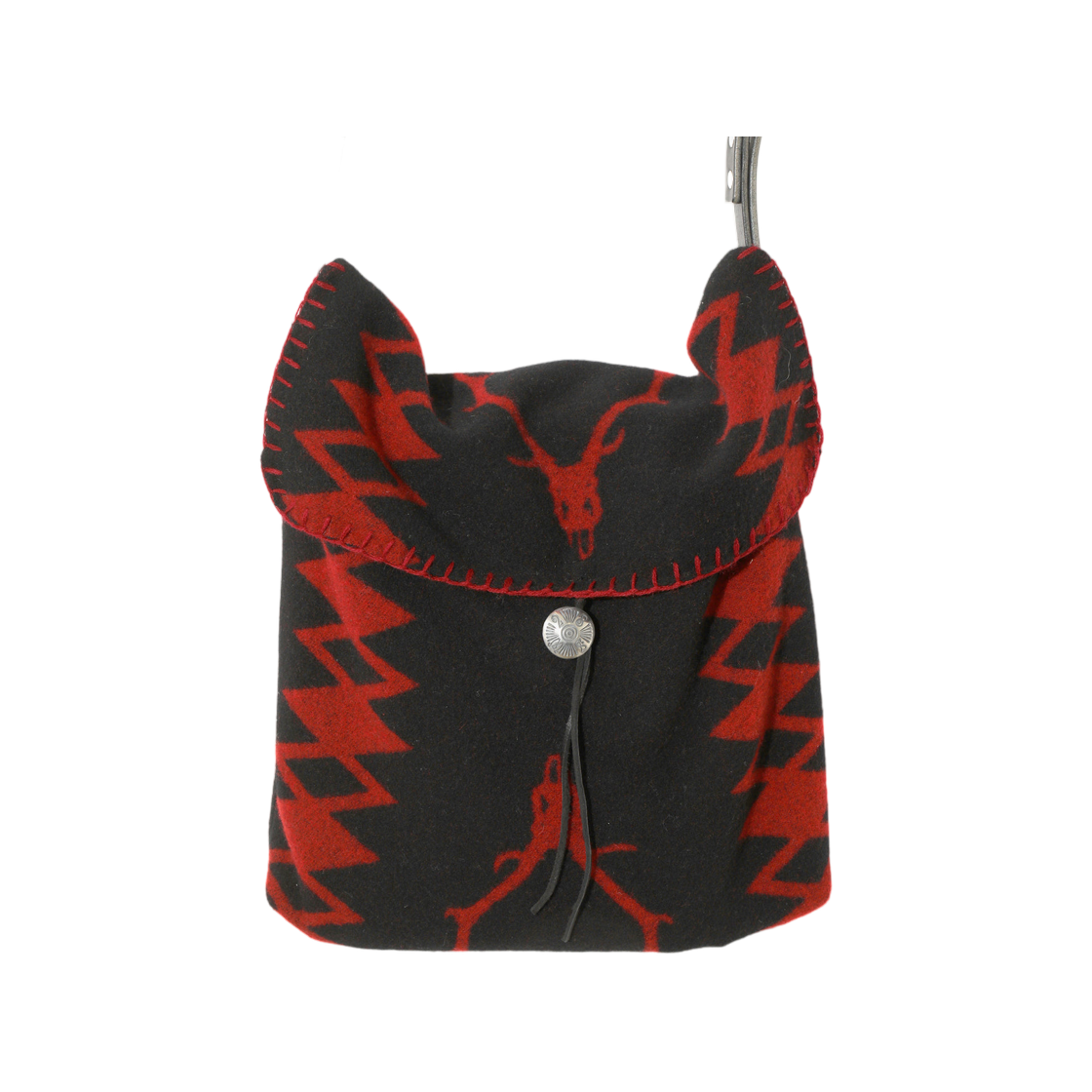 RW507A Needles Shoulder Bag W/CA Blanket Red