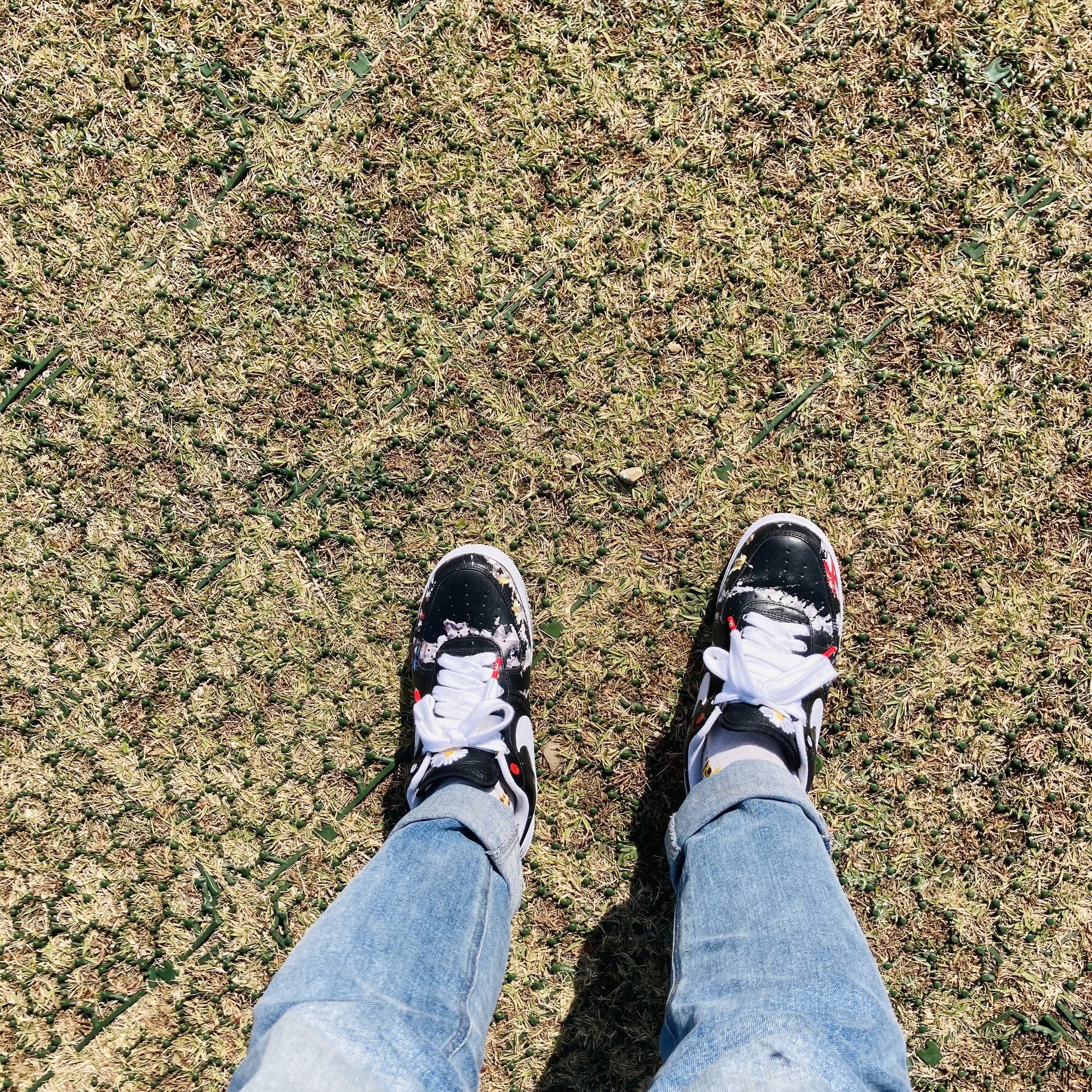 Nike x Peaceminusone Air Force 1 Low Para-Noise 착용 스타일