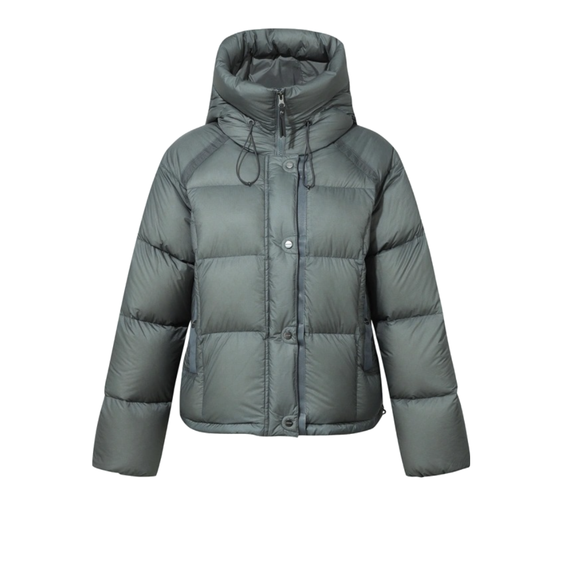 하이드로겐 여성 다크페더 중량 구스다운 자켓 그린