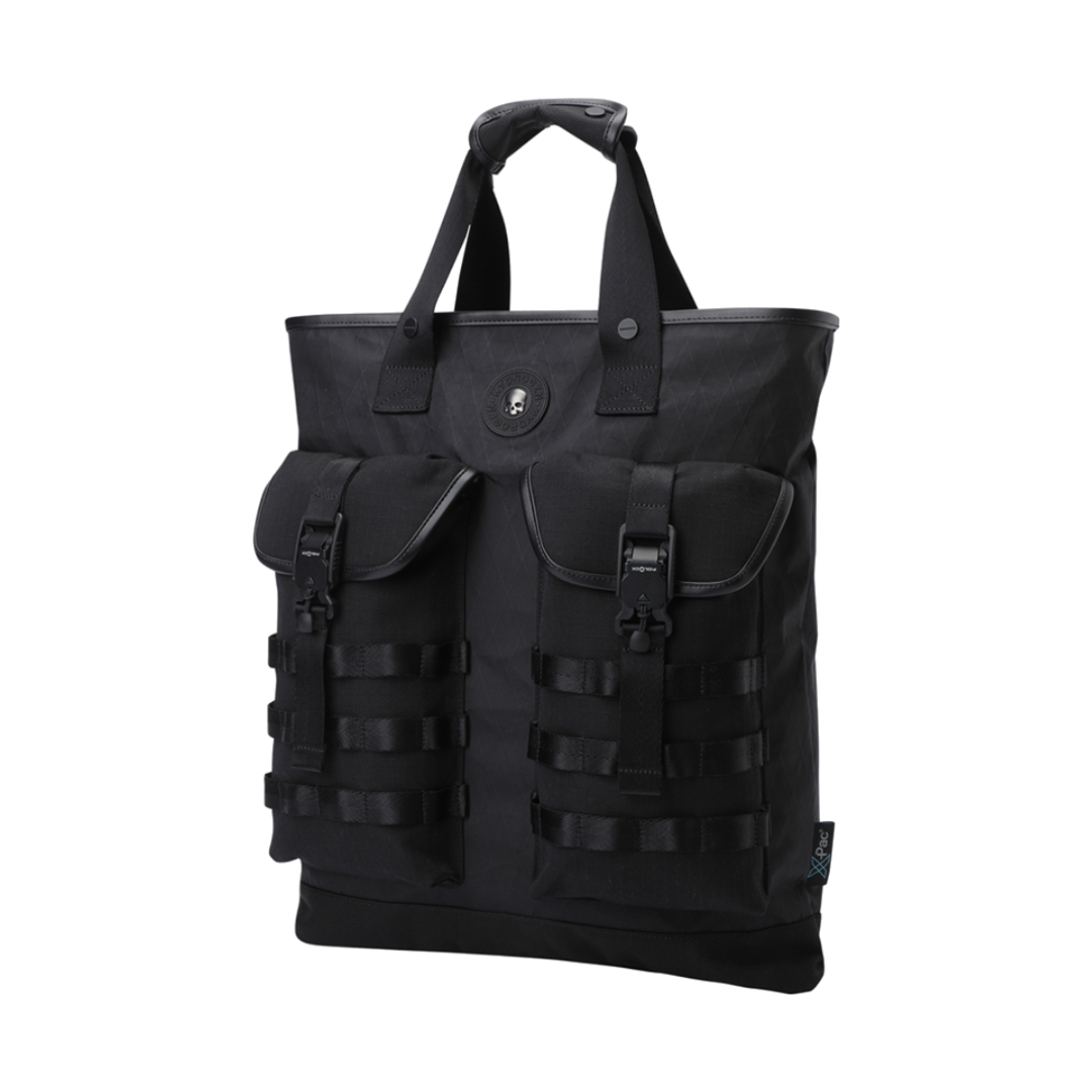 하이드로겐 오버랜드 토트 백 블랙