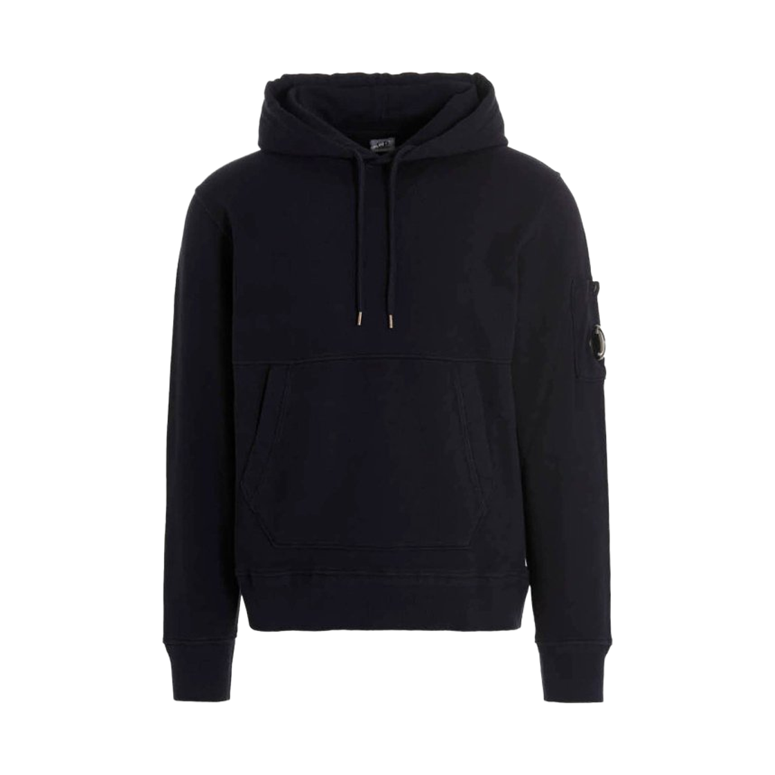 C.P. 컴퍼니 렌즈 와펜 후드 토탈 이클립스 블루 - 23SS(C.P. Company Lens Wappen Hoodie Total Eclipse Blue - 23SS) - 1