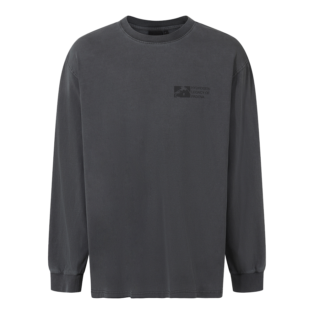 하이드로겐 남성 레거시 다잉 롱슬리브 그레이