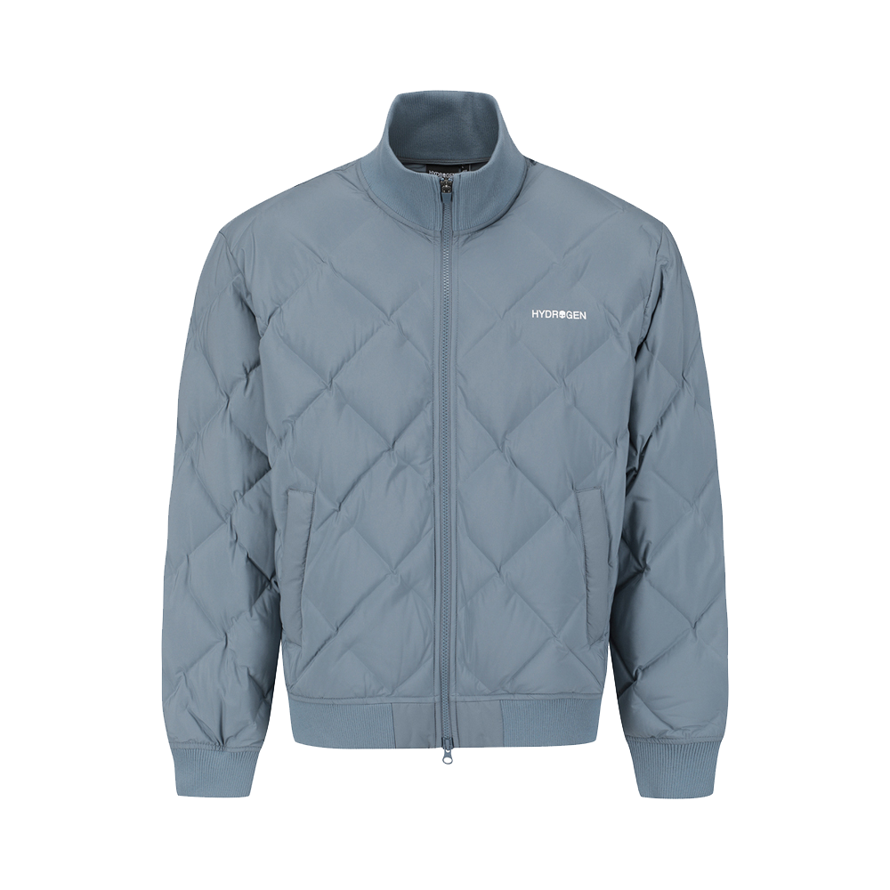 H31D4JD306 HYDROGEN Unisex Ribbed RDS Lightweight Down Blue