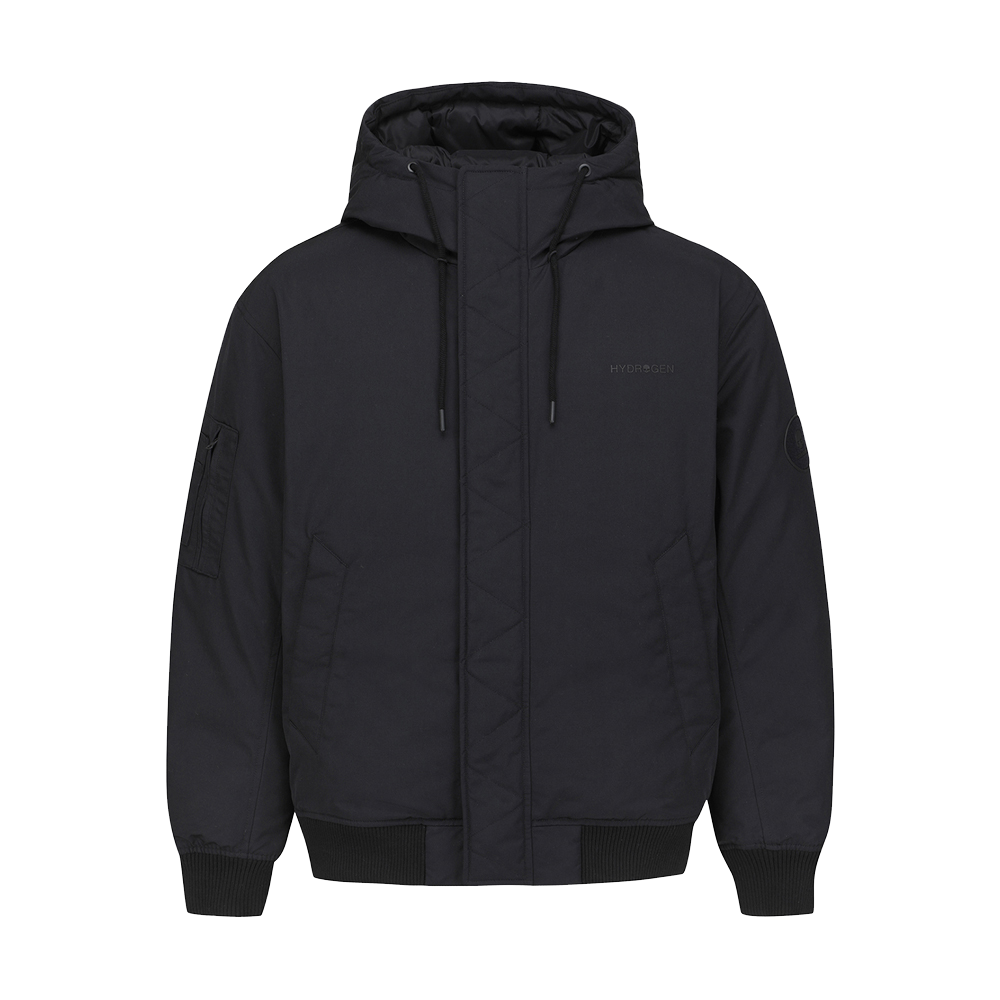 H31D4JD312 HYDROGEN Unisex Altis RDS Puffer Down Jacket Black