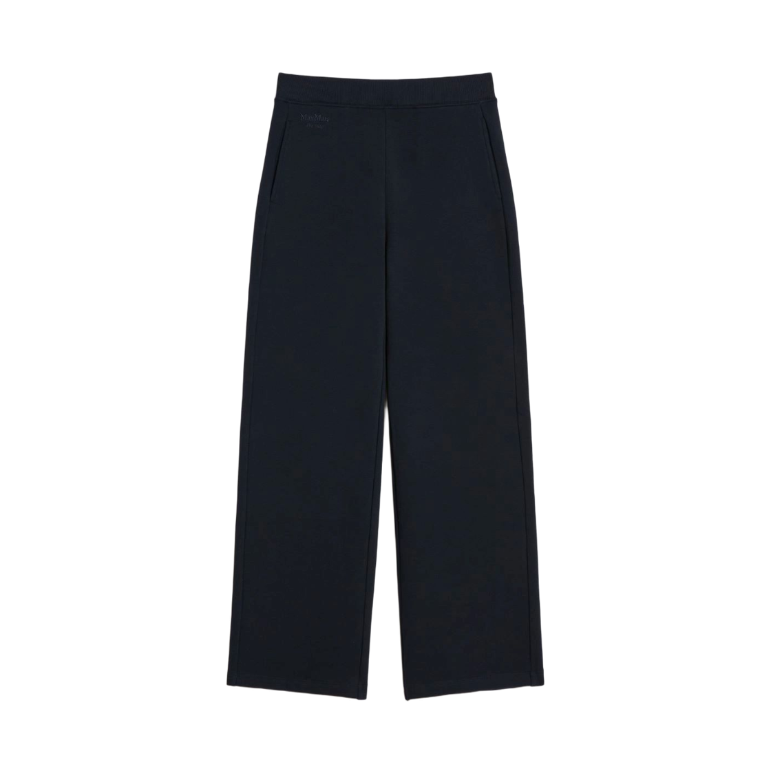 POMPEO-004 (W) S Max Mara Cotton Jersey Trousers Ultramarine