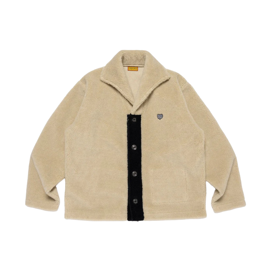 HM30CS001 Human Made Fleece Shirt Beige