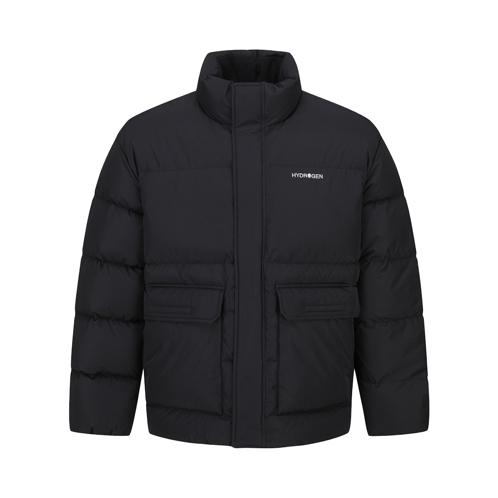 H31D4JD006 HYDROGEN Unisex Rody RDS Puffer Down Jacket Black