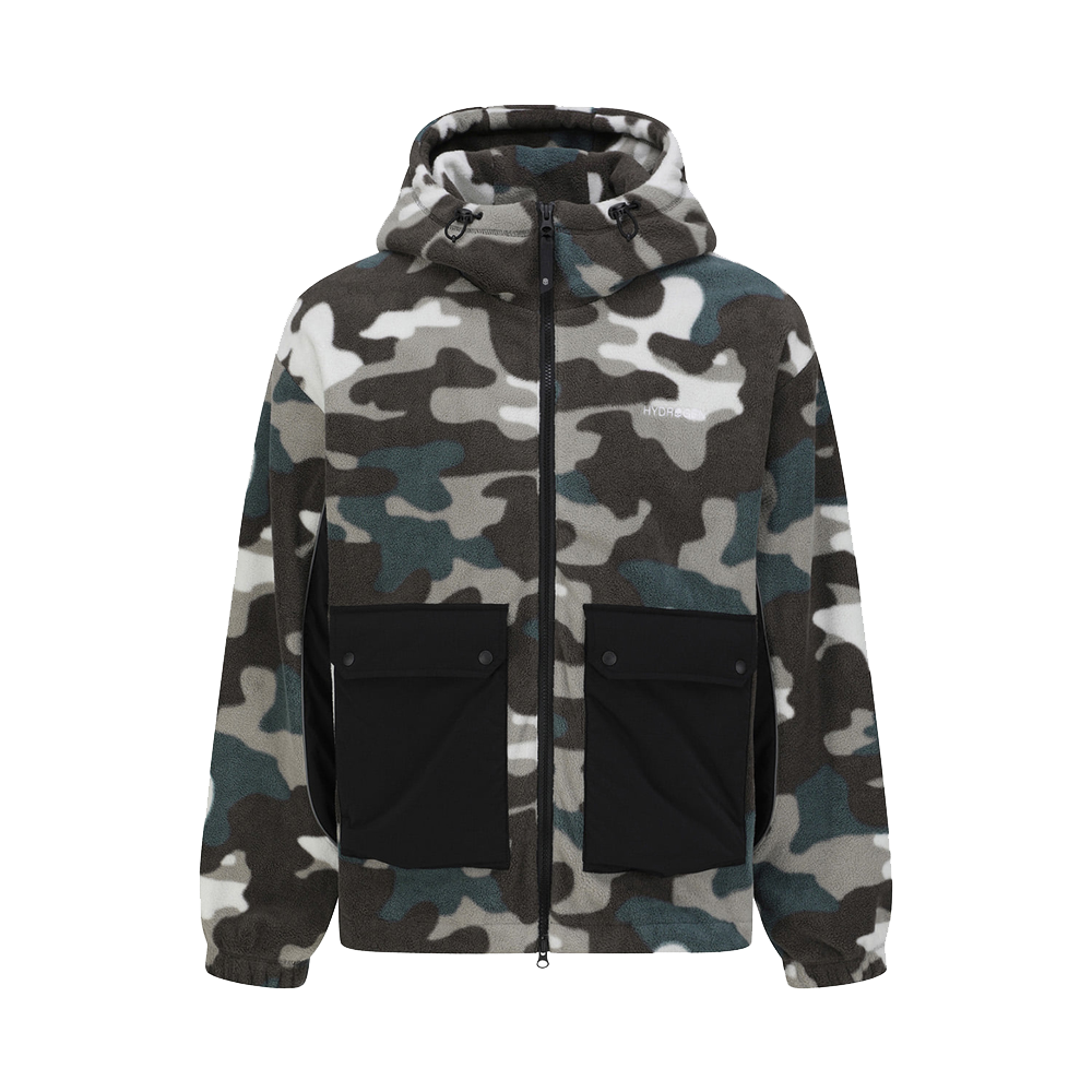 H31D4FT091 HYDROGEN Unisex Heritage Camo Fleece Jacket Etc