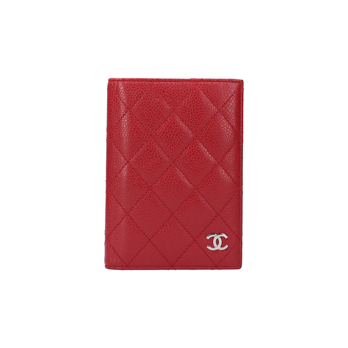 샤넬 클래식 패스포트 케이스 레더 레드 은장(Chanel Classic Leather Passport Case - Red with Silver Hardware)