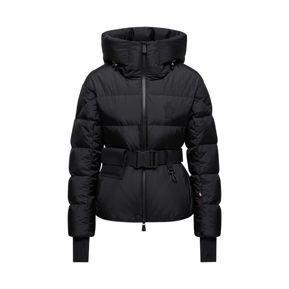 K2-098-1A00068-595JN-999 (W) Moncler Bouquetin Hooded Down Ski Jacket Black - 25FW