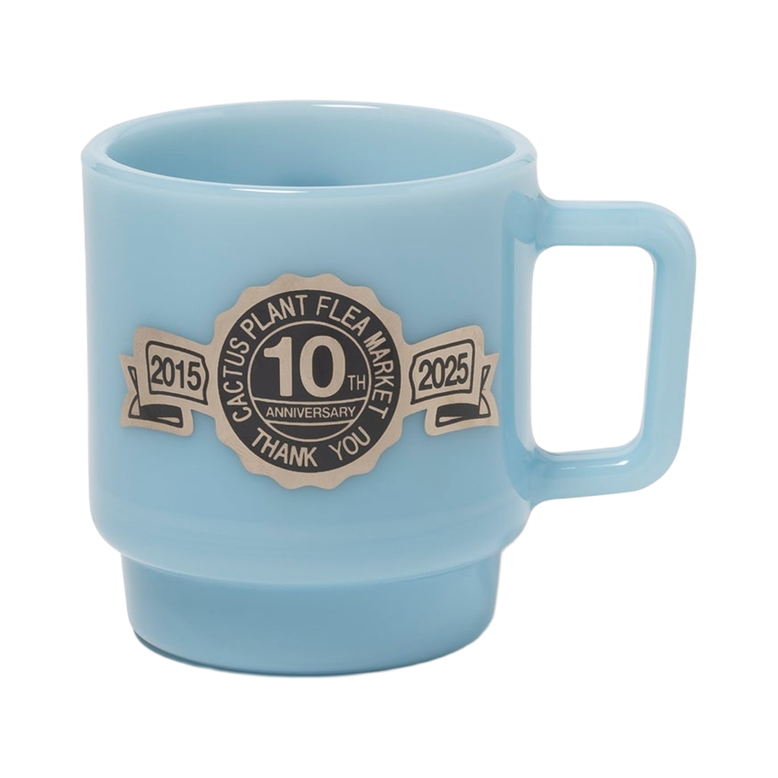 휴먼 메이드 x CPFM 글래스 머그 블루(Human Made x Cactus Plant Flea Market Glass Mug Blue)