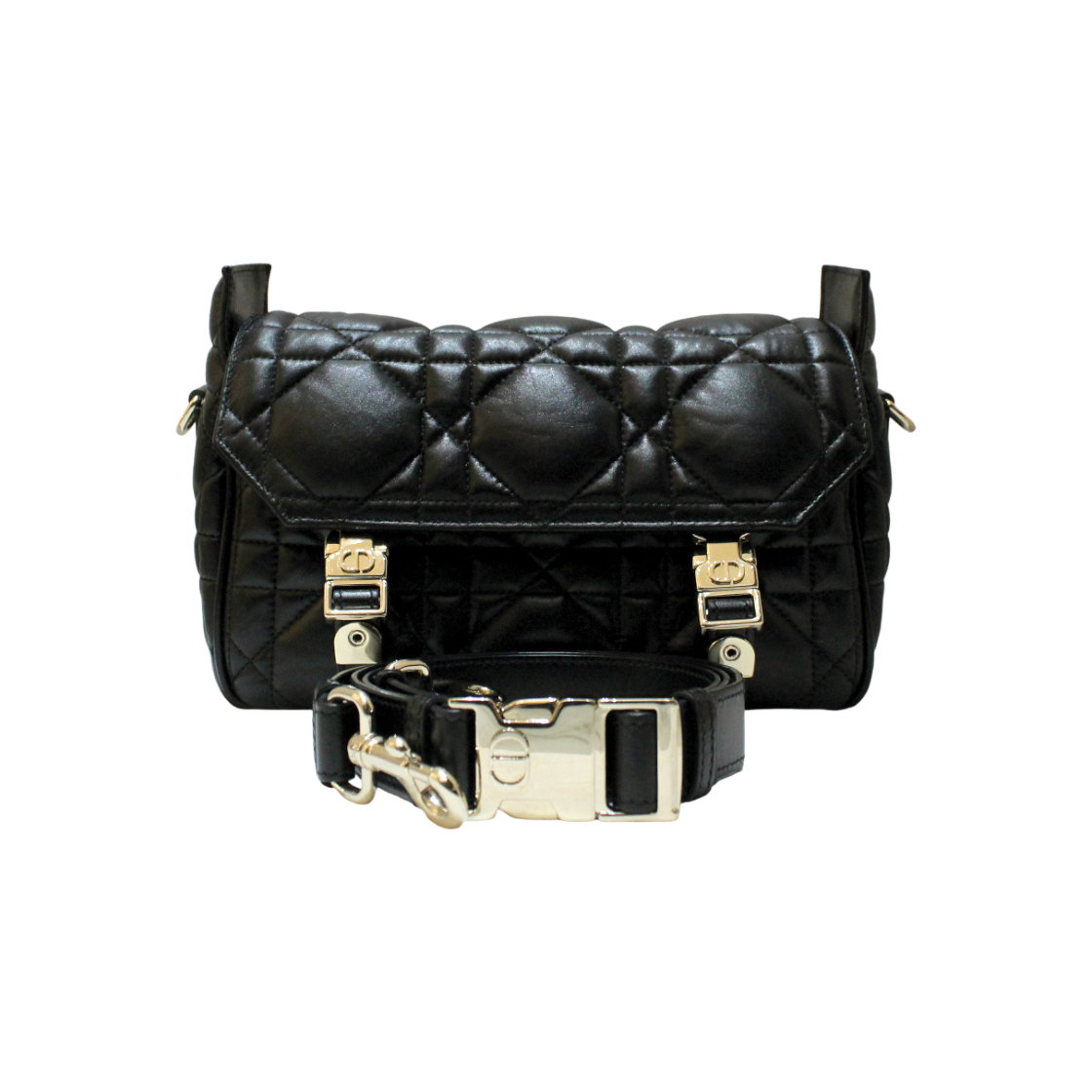 ITDBPMKHQ76R Dior Cannage Camp Small Shoulder Bag M1243