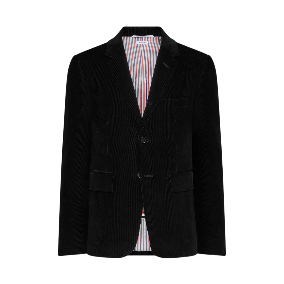 톰브라운 내로우 웨일 코듀로이 스포츠코트 블랙(Thom Browne Narrow Wale Corduroy Sportcoat Black)