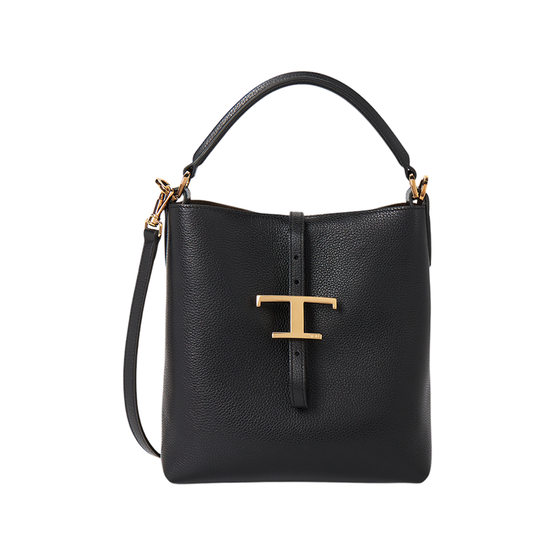 XBWTSEK0100XSOB999 Tod's T Timeless Bucket Bag Black