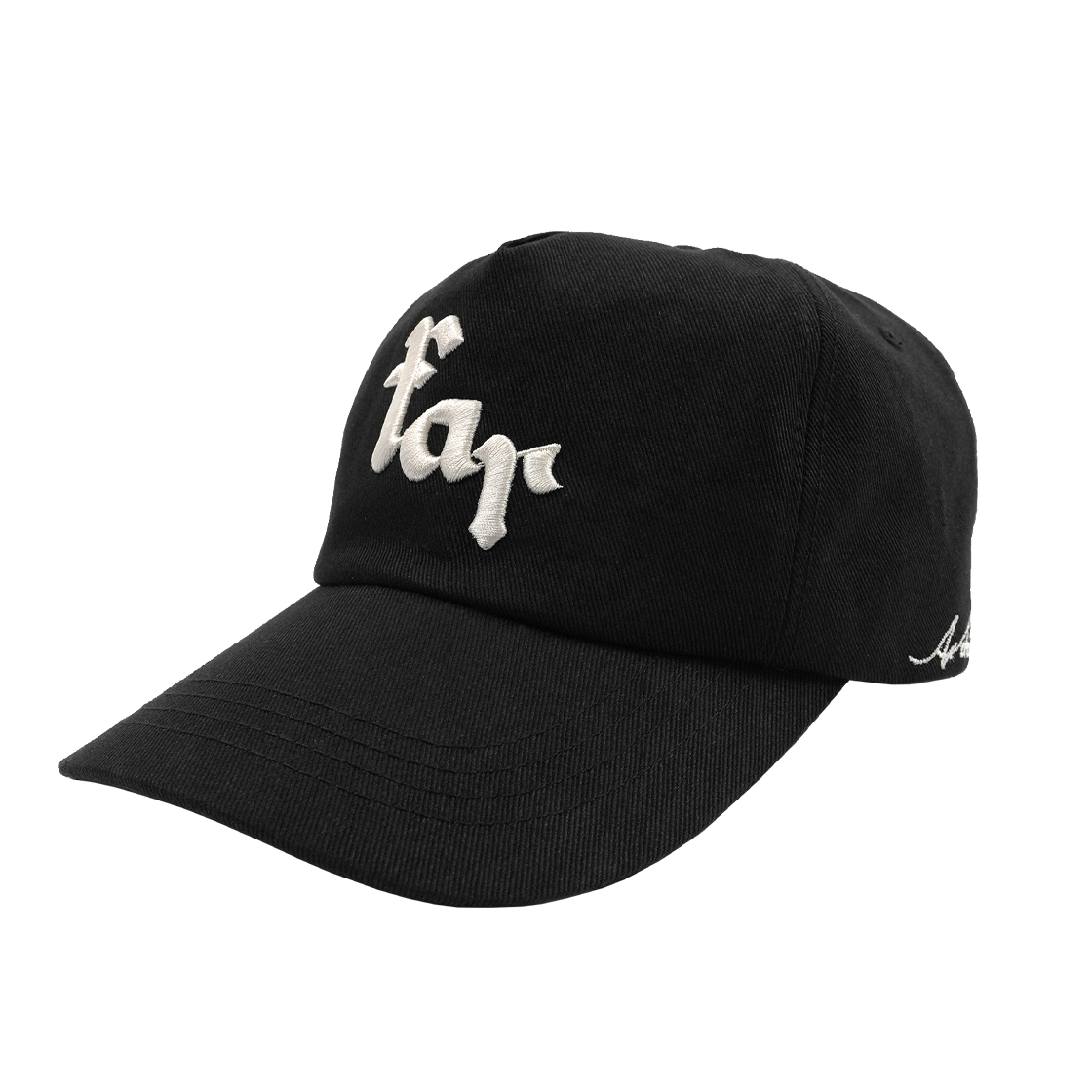 파프롬왓 파 클래식 파 로고 캡_블랙(Farfromwhat Far Classic Far Logo Cap_Black)