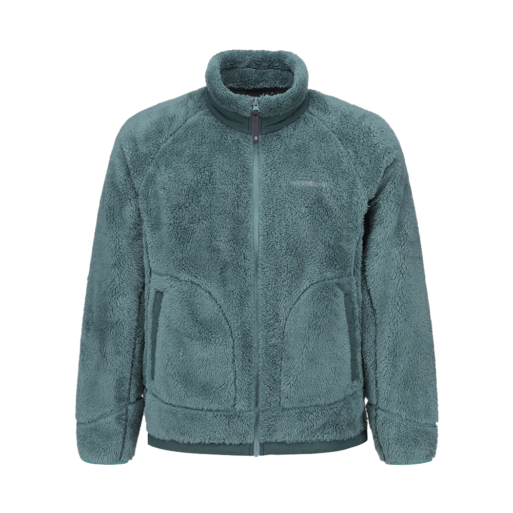 H31D3FT003 HYDROGEN Unisex Basic Fleece Jacket Green