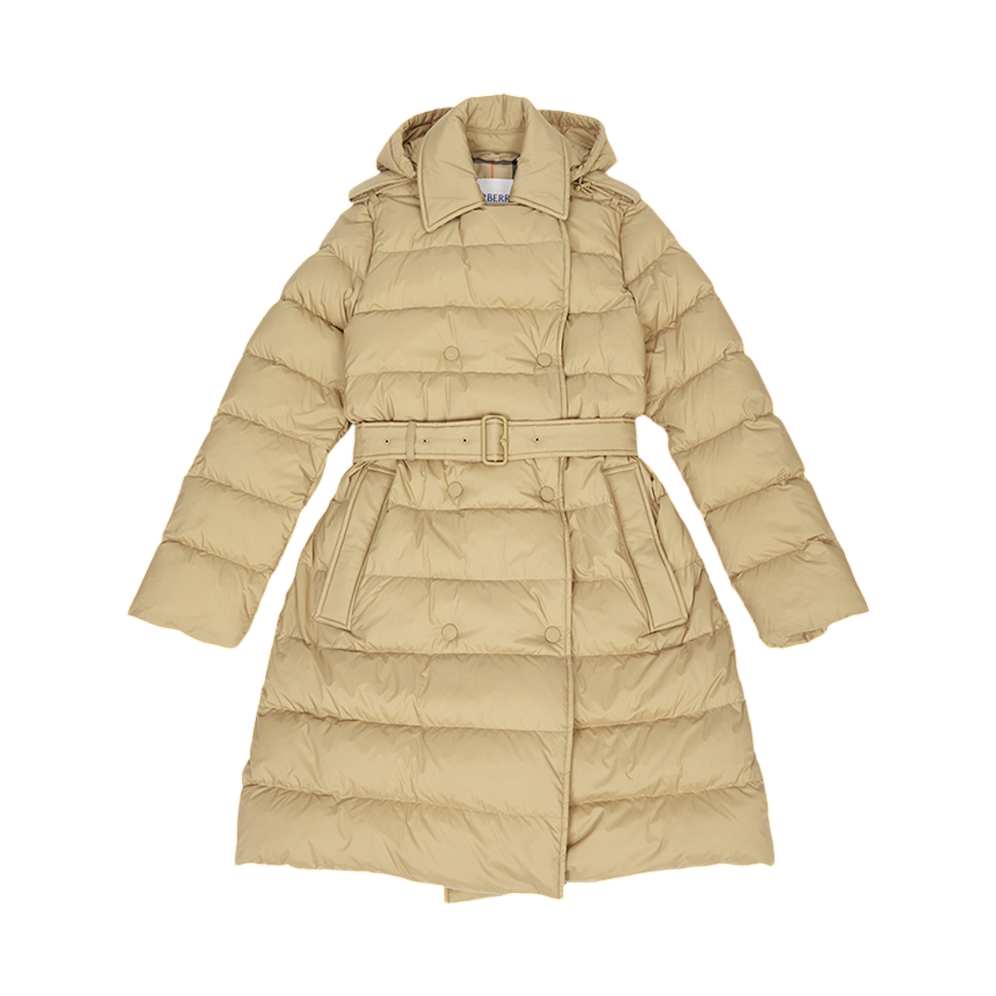 (W) 버버리 켄트 패딩 점퍼 베이지((W) Burberry Kent Padding Jumper Beige)