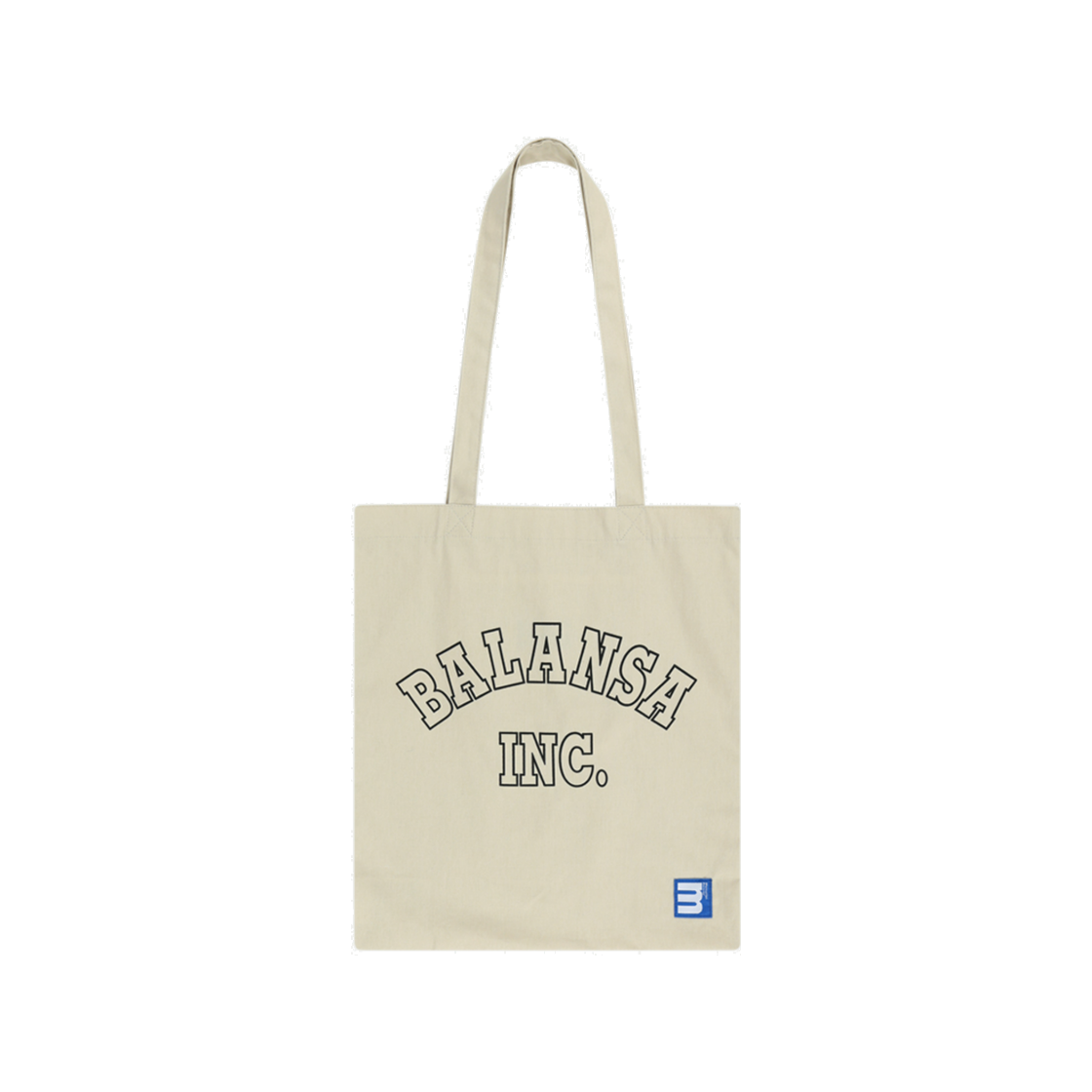 맨하탄 레코즈 x 발란사 라인 아치 에코백 - 베이지