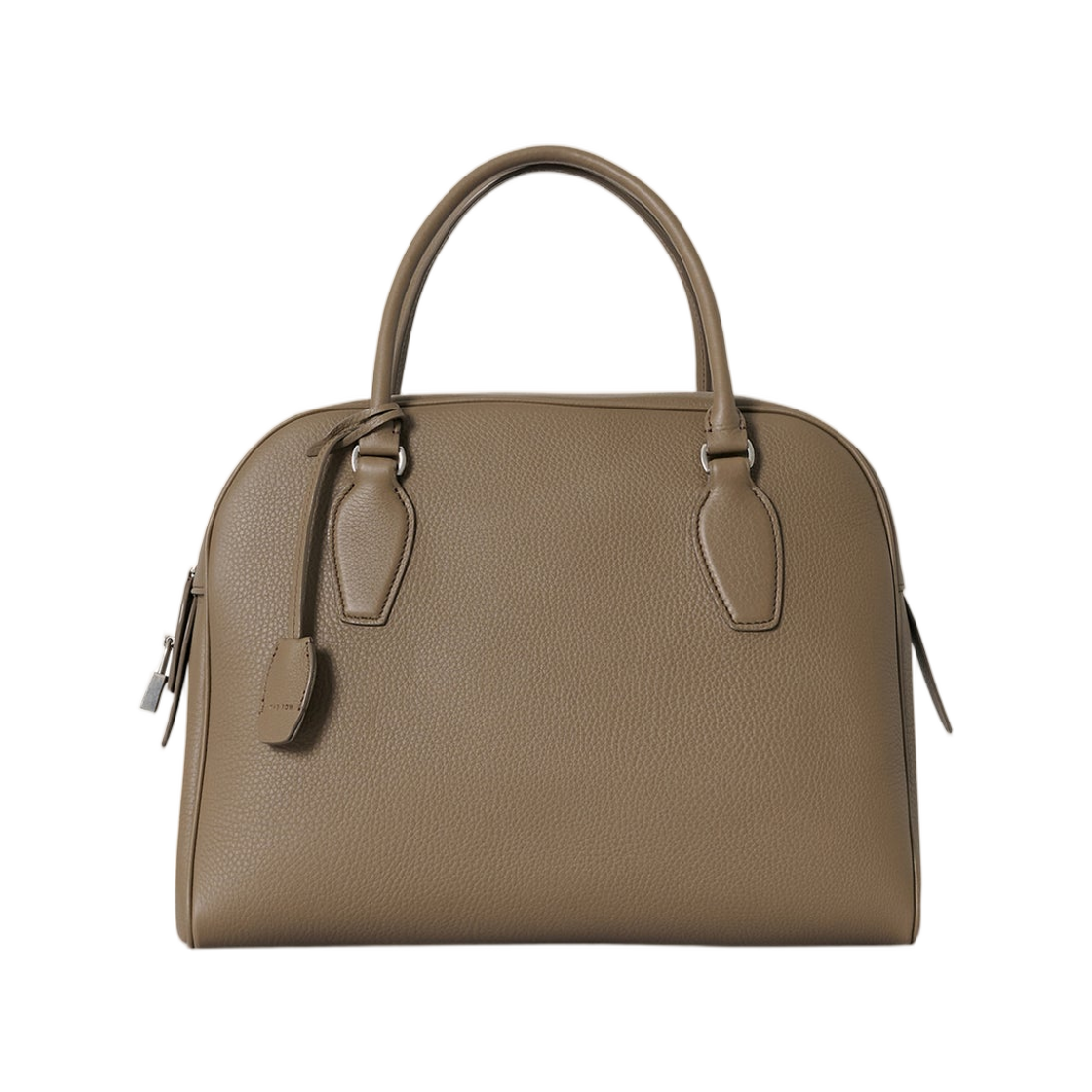 더 로우 인디아 12.00 백 레더 스모크드 토프(The Row India 12.00 Bag in Leather Smoked Taupe)