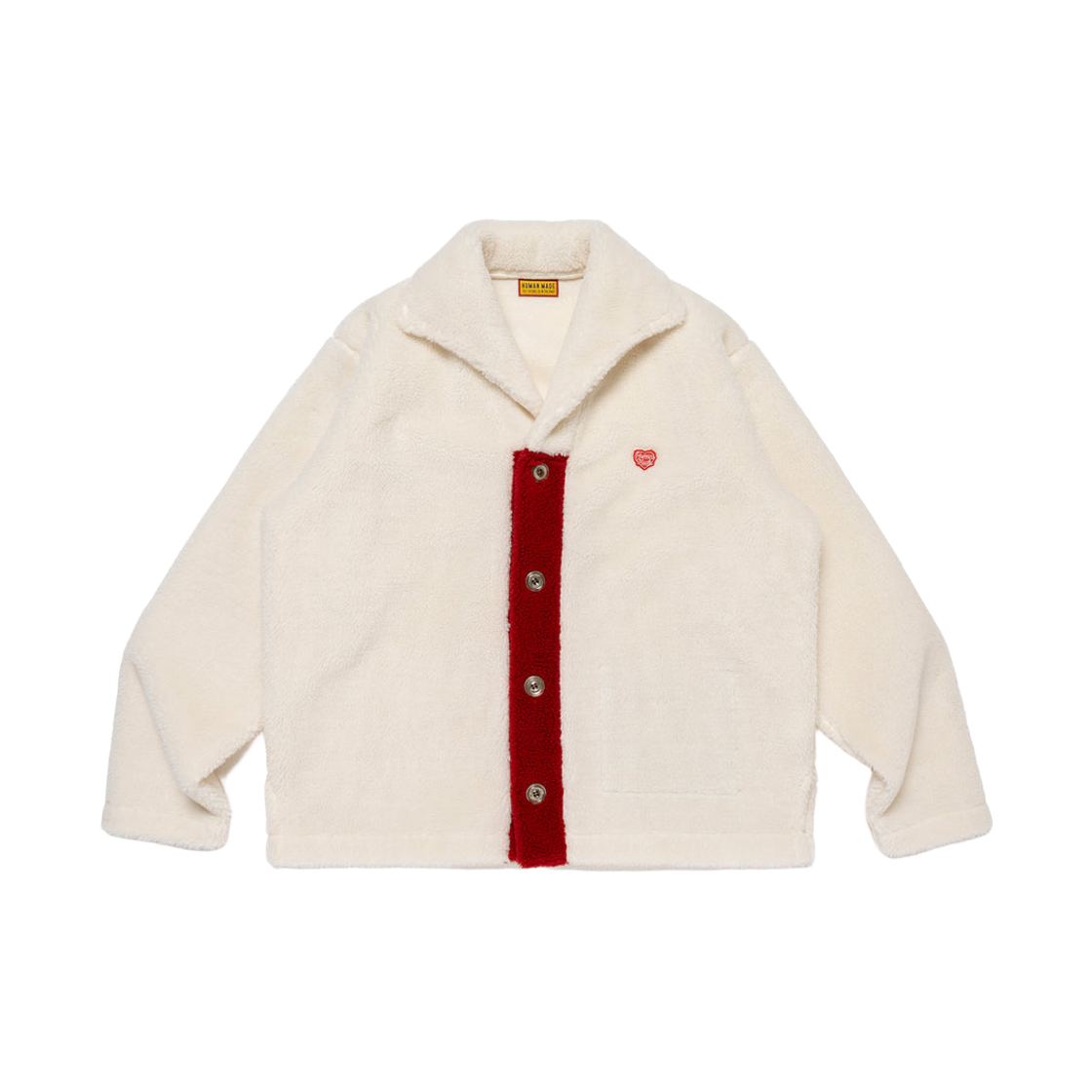 휴먼 메이드 플리스 셔츠 화이트(Human Made Fleece Shirt White) - 1
