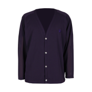 Needles V-Neck Cardigan Poly Mesh Purple