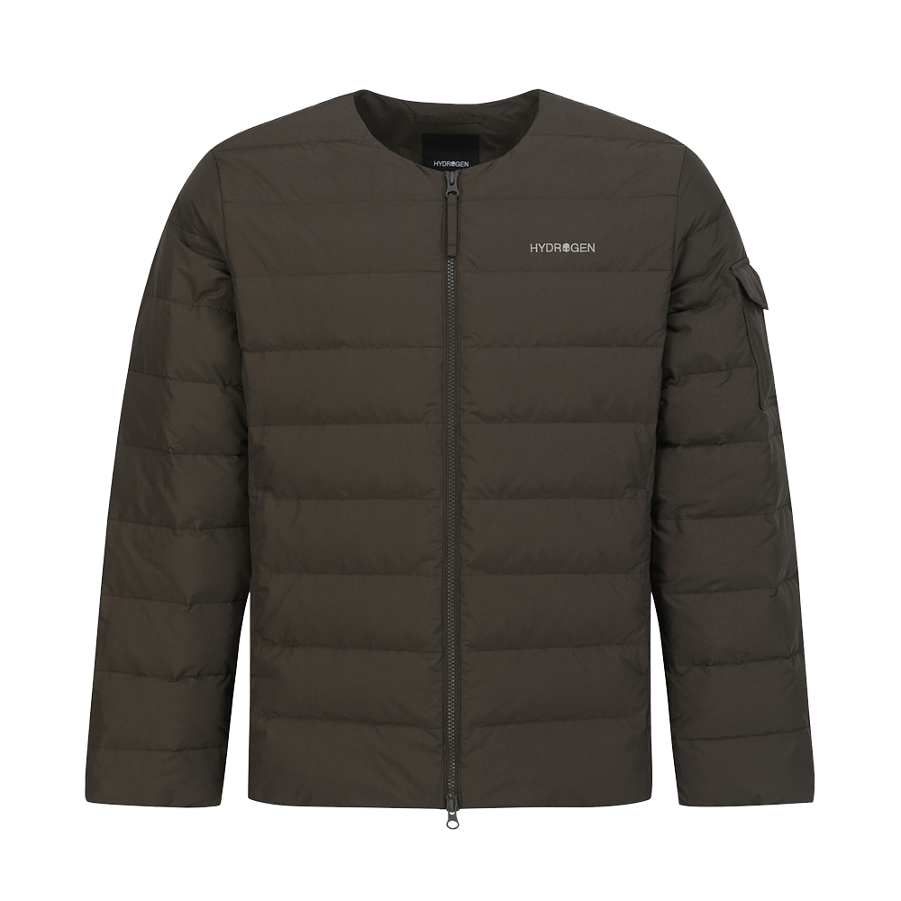 H31D4JD005 HYDROGEN Unisex Rody RDS Lightweight Down Jacket Brown