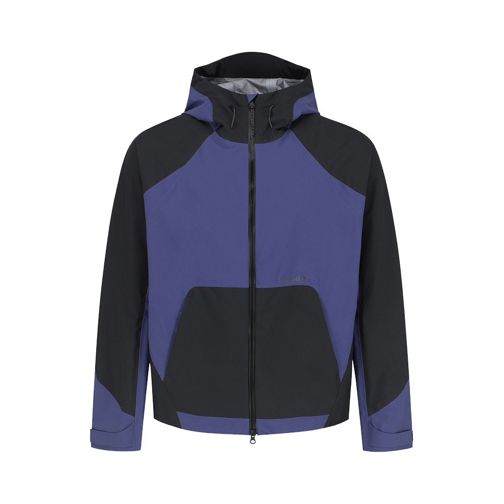 하이드로겐 유니 액티브 3LAYER 배색형 마운틴 방수 자켓 바이올렛(HYDROGEN Unisex Active 3LAYER Color Block Mountain Waterproof Jacket Violet)