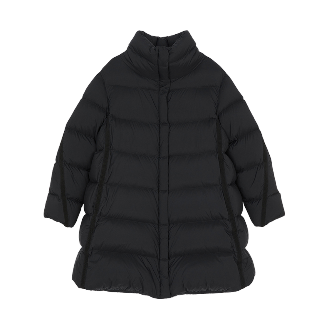 (W) 에르노 패딩 점퍼 블랙((W) Herno Padding Jumper Black)