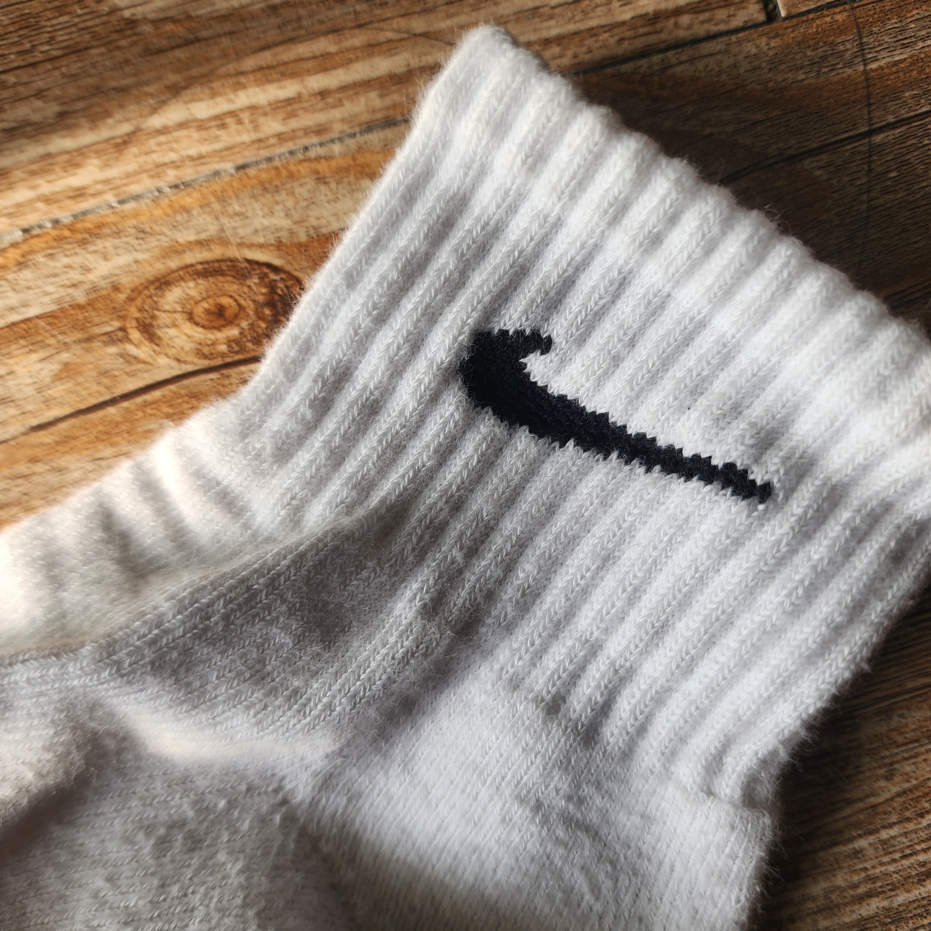 Nike Everyday Cushioned Training Low Socks White (3 Pack/Korean Ver.) 착용 스타일