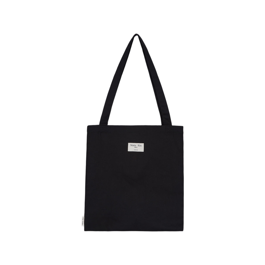 마뗑킴 한글 빅 로고 포인트 에코백 블랙(Matin Kim Hangeul Big Logo Point Ecobag In Black) - 1