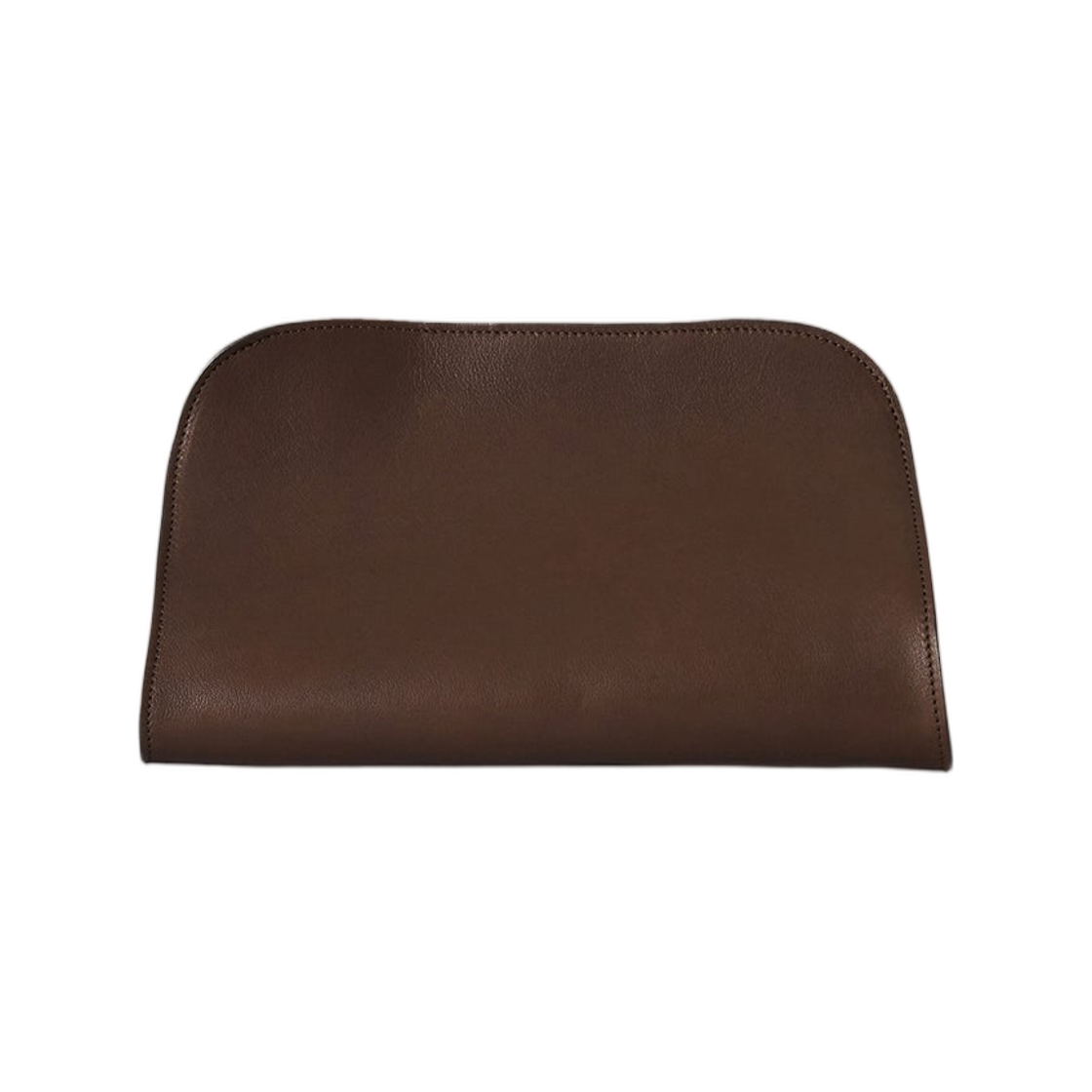 더 로우 페기 클러치 레더 딥 브라운(The Row Peggy Clutch in Leather Deep Brown) - 1