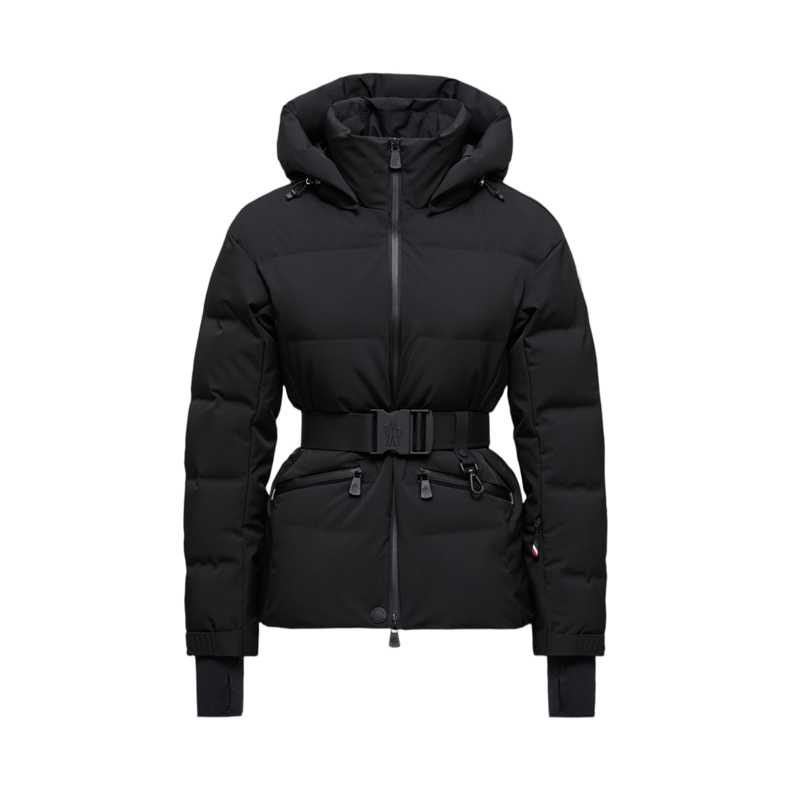 K2-098-1A00051-597S5-999 (W) Moncler Tolima Hooded Down Ski Jacket Black - 25FW