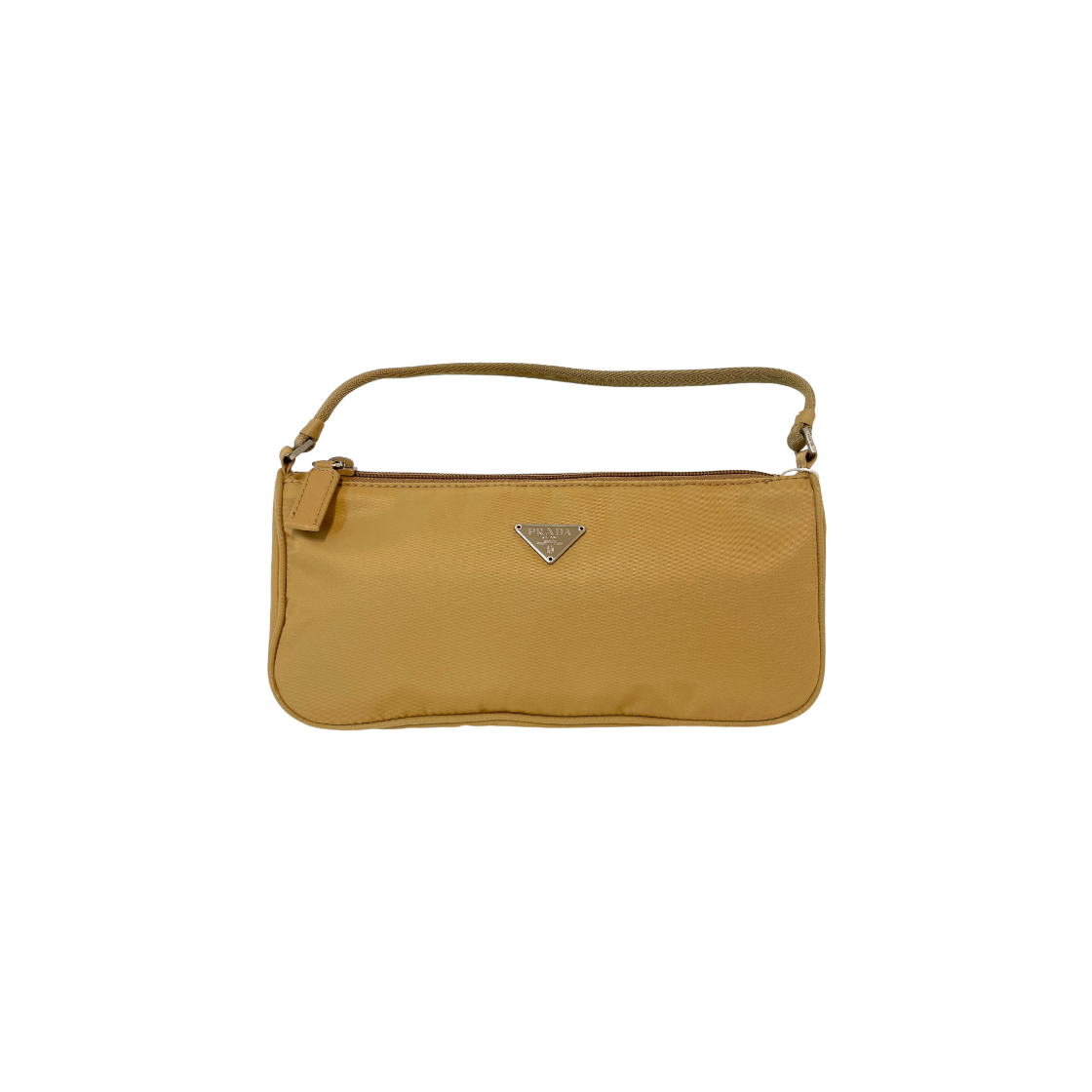프라다 포코노 머스타드 파우치백(Prada Pocono Mustard Pouch Bag) - 1