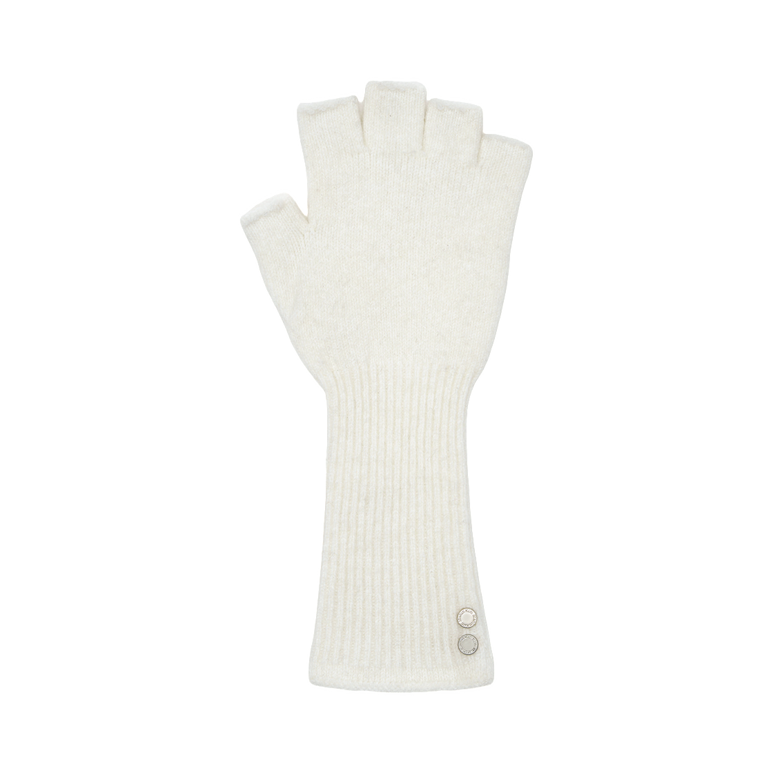 MK259OGV004MIV Matin Kim Fingerless Hand Warmer In Ivory