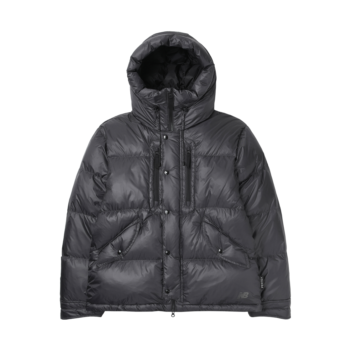 NBNPGCO033-60 New Balance Pertex Gear Down Jacket Charcoal