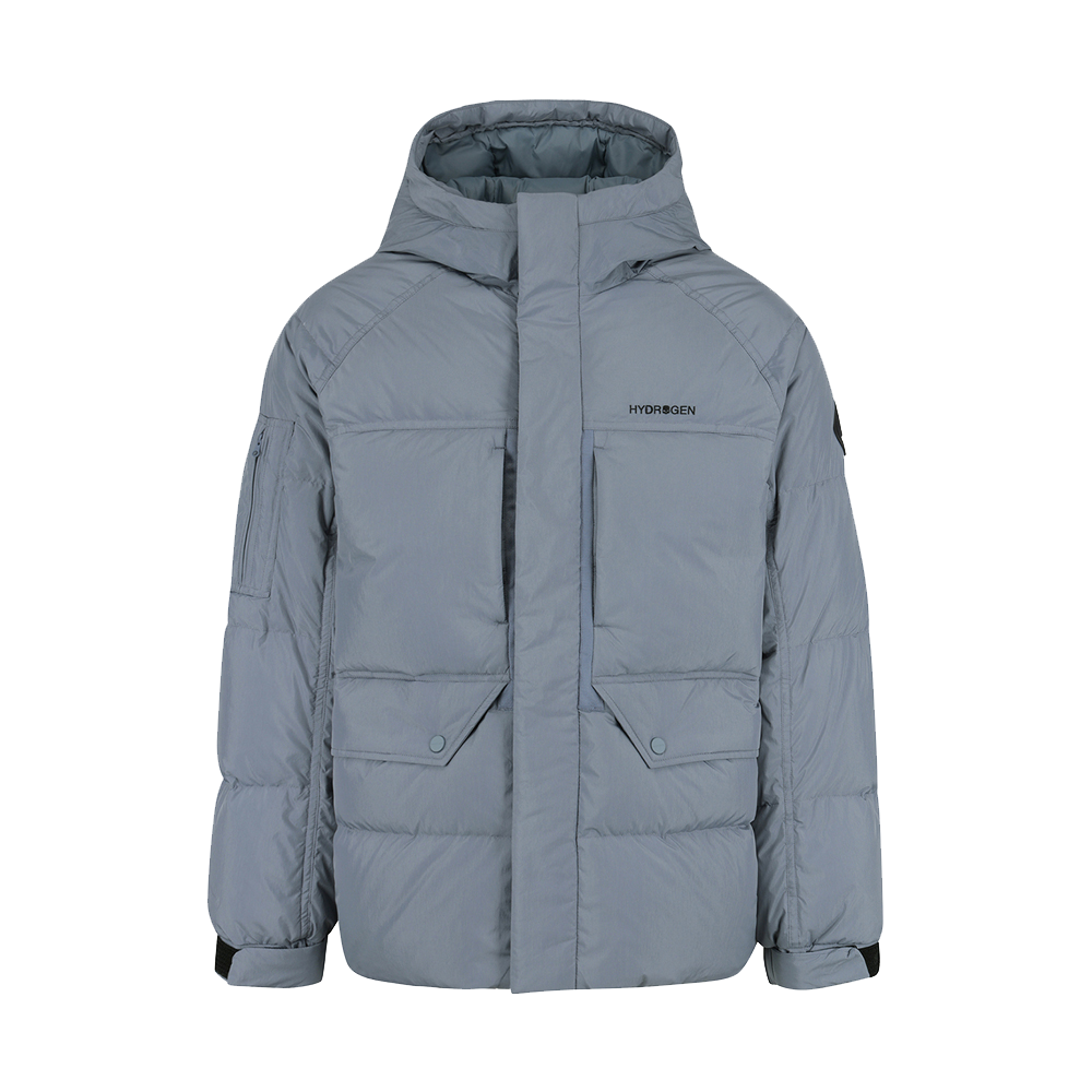 H31D4JD316 HYDROGEN Unisex Argon Washer RDS Down Jacket Blue