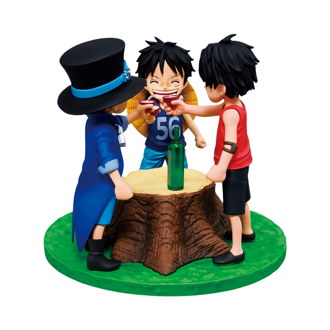 반다이 제일복권 원피스 드라마틱 메모리즈 A상 리바이블 모먼트 에이스, 사보, 루피(Bandai Ichiban Kuji One Piece Dramatic Memories A Prize Revible Moment  Ace, Sabo, and Luffy)