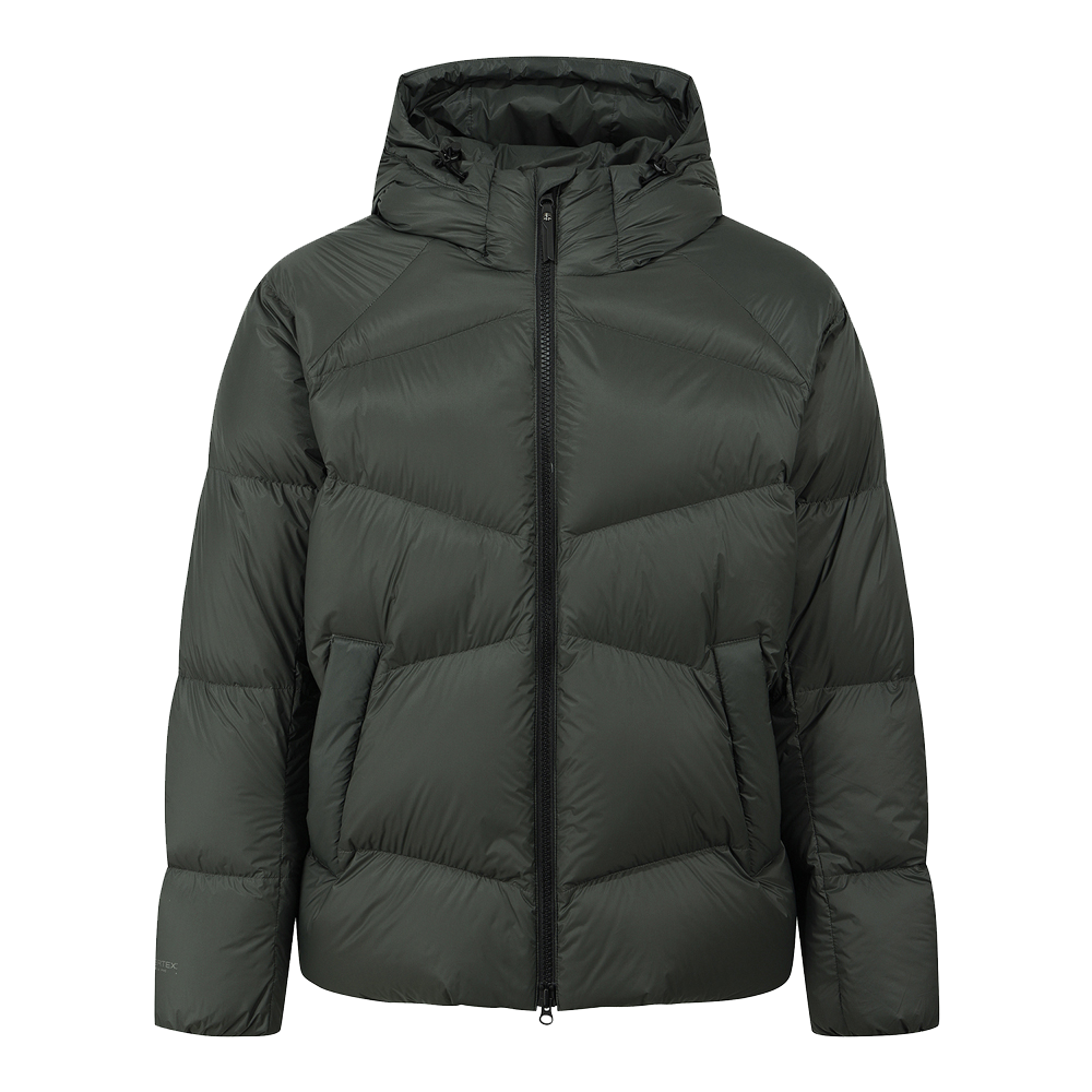 하이드로겐 남성 퍼텍스퀀텀 중량 구스다운 자켓 카키